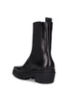 45mm Terrain crackled leather ankle boot