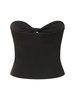 Lucille strapless stretch jersey top