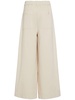 Disco cotton drill wide pants