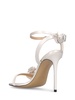 110mm Wonder Tulip satin sandals