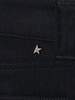 Golden cotton blend cargo pants