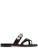 10mm Perlusa satin flat sandals