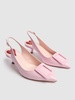 55mm Virgule patent leather pumps