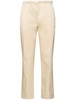 Cropped straight pants
