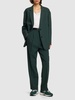 Bea pleated tech twill pants