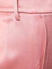 Silk satin straight pants
