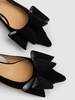 15mm Le Cadeau suede slingback flats