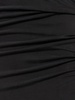 Cupro draped jersey midi dress