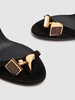 110mm Suede sandals