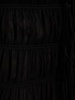 Gathered viscose jersey mini dress