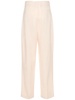 Tansy pleated fluid pants