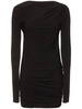 Sophie open back jersey mini dress