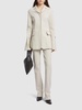 Piroghe viscose interlock straight pants