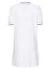 Cotton jersey polo mini dress