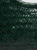 Big Nantucket woven leather basket bag