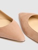10mm Romy suede ballerina flats