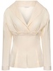 Sheer cotton organza shirt