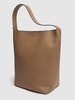 Archetipo 01 leather bucket bag