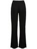 Billie viscose blend straight pants