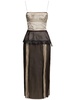 Silk midi dress