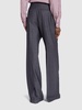 Wool suiting wide pants