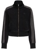 Denim track top