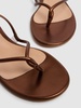5mm Black Mamba nappa leather sandals