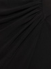 Phoebe stretch silk midi wrap skirt