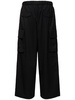 Refined wool blend cargo pants