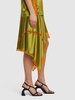 95mm Metallic leather sandals