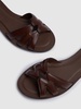 10mm Doubleflat leather sandals