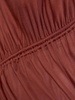 Viscose crepe long dress