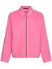 Zipped wool casual jacket