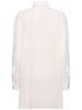 Silk chiffon tuxedo shirt
