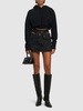 Mini skirt w/ mesh underwear