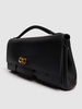 Small Bel Air leather clutch w/ strap