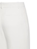 Silk cady high rise wide pants