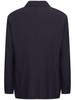 Single breast wool blend jacket