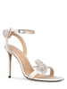 110mm Wonder Tulip satin sandals