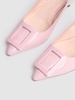 55mm Virgule patent leather pumps
