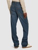 Five pocket straight denim jeans