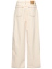 Wide cotton fit jeans