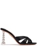 95mm Yes Baby satin mules