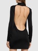 Parker stretch jersey cutout mini dress