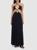 Tina crisscross maxi dress