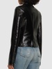 City vinyl jacket w/ zip