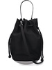 Mini Dome nylon twill bucket bag