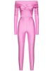 Kendall shiny stretch lycra jumpsuit