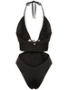 Cleopatra cutout one piece swimsuit