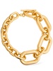 XL link collar necklace